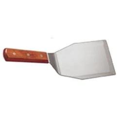 American Metalcraft 19075 Hamburger Turner / Server W/ Wood Handle